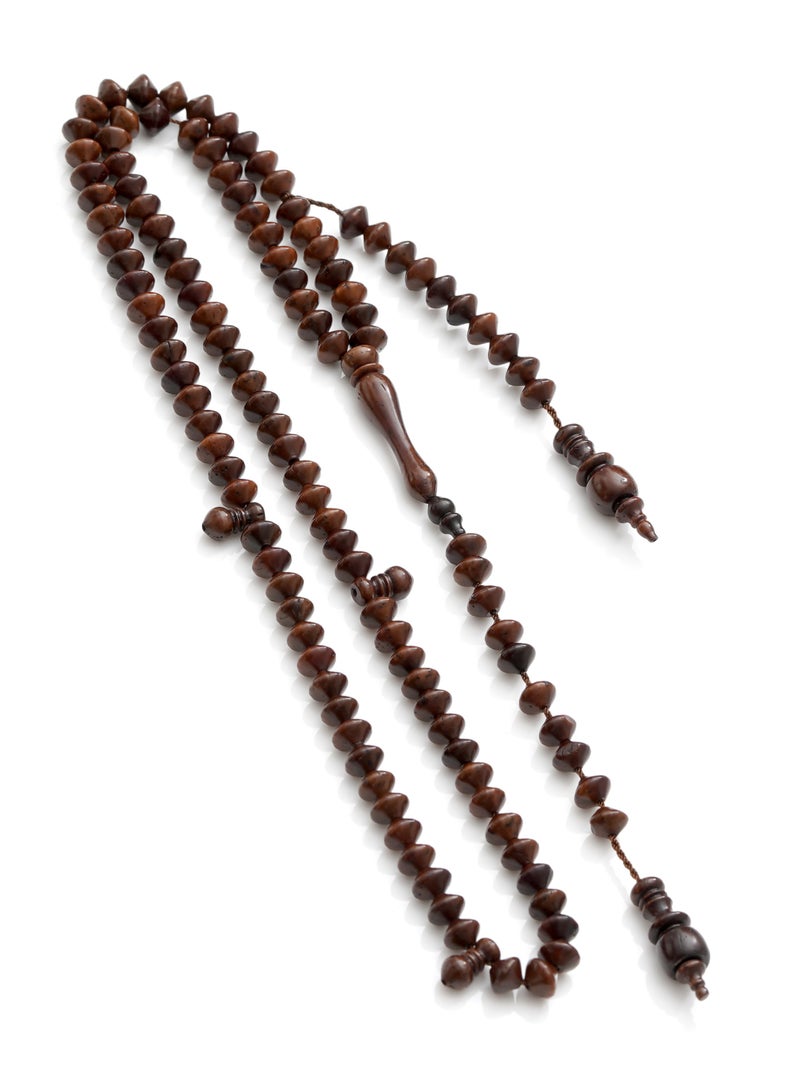 Subhati Prayer Beads ( Misbah ) with Kook | 8.5 * 6.5  MM Beads - 99 - Image 2