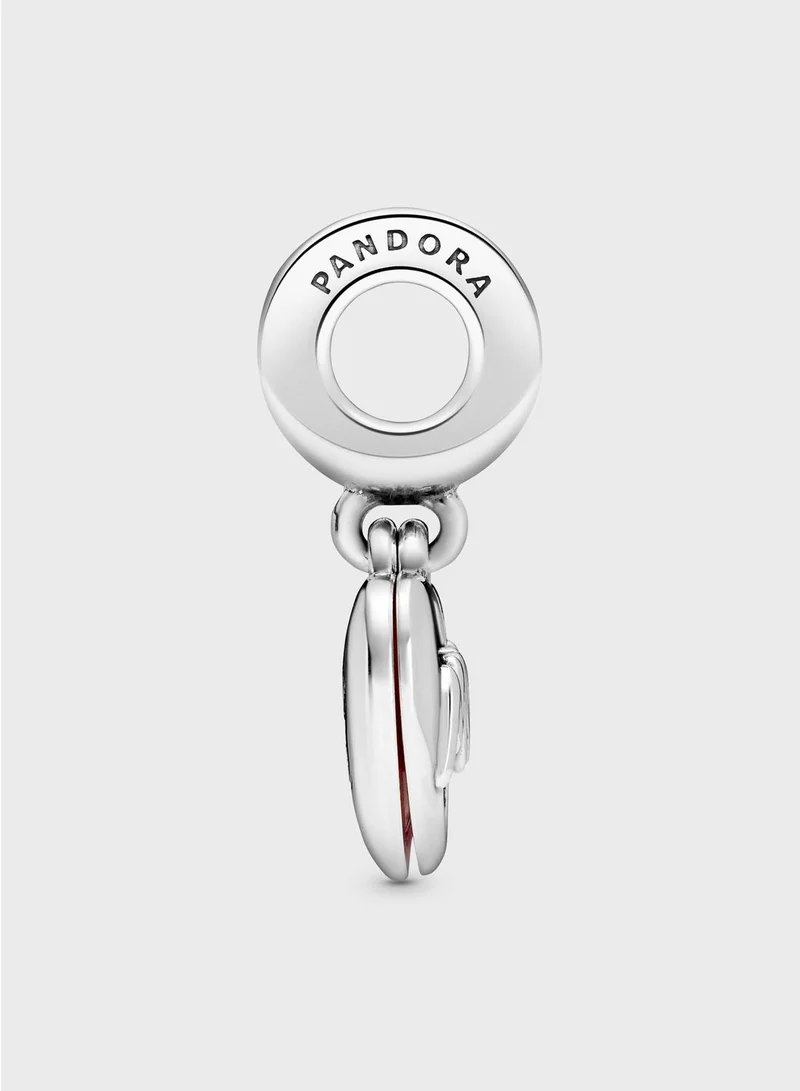 PANDORA Mum Script Heart Dangle Charm