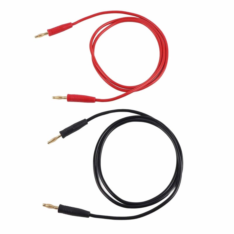 Gold Plated Banana Plug Test Set Male to Male 4mm 15A Multimeter Accessories - Image 3