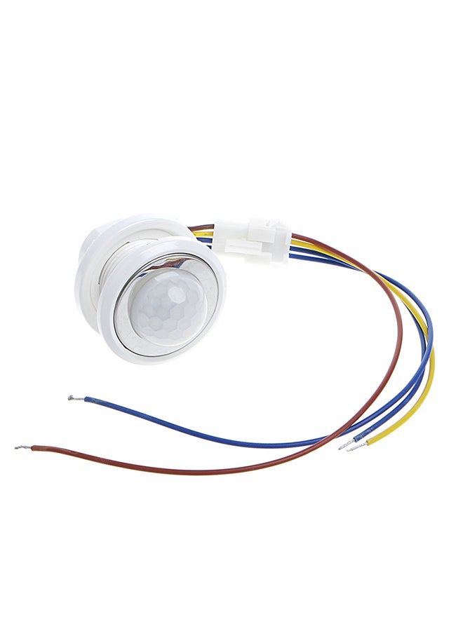 LED PIR Detector Infrared Motion Sensor Switch White 20x20x15centimeter - Image 1