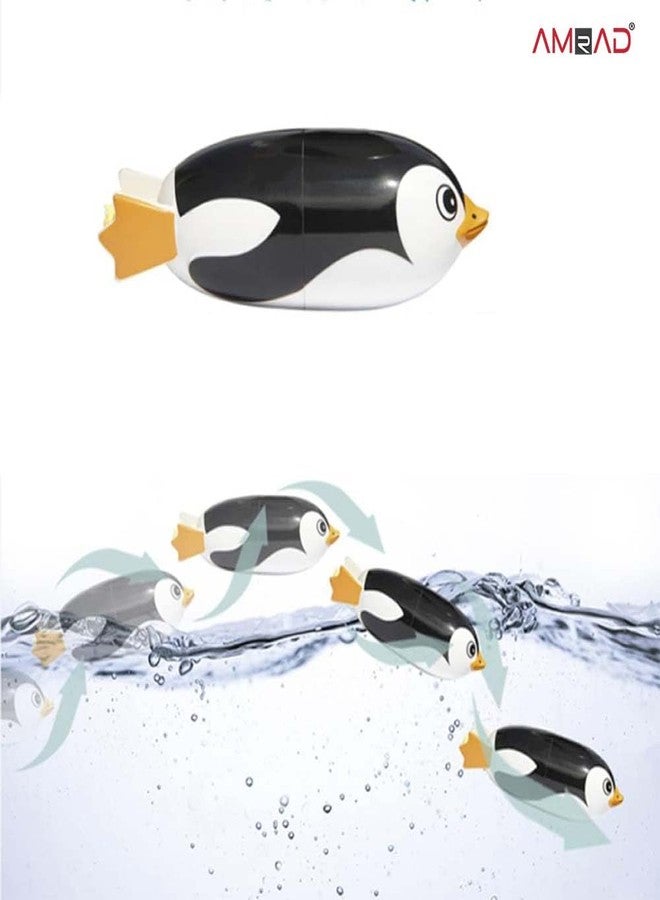 AMRAD® Pengo Penguin Themed Baby Toy Works as a Swimming Toy - Image 3