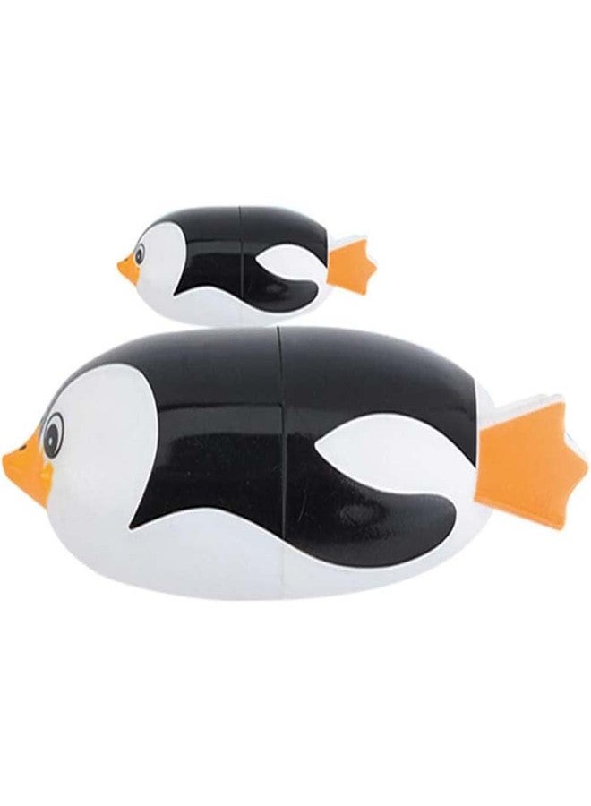 AMRAD® Pengo Penguin Themed Baby Toy Works as a Swimming Toy - Image 1