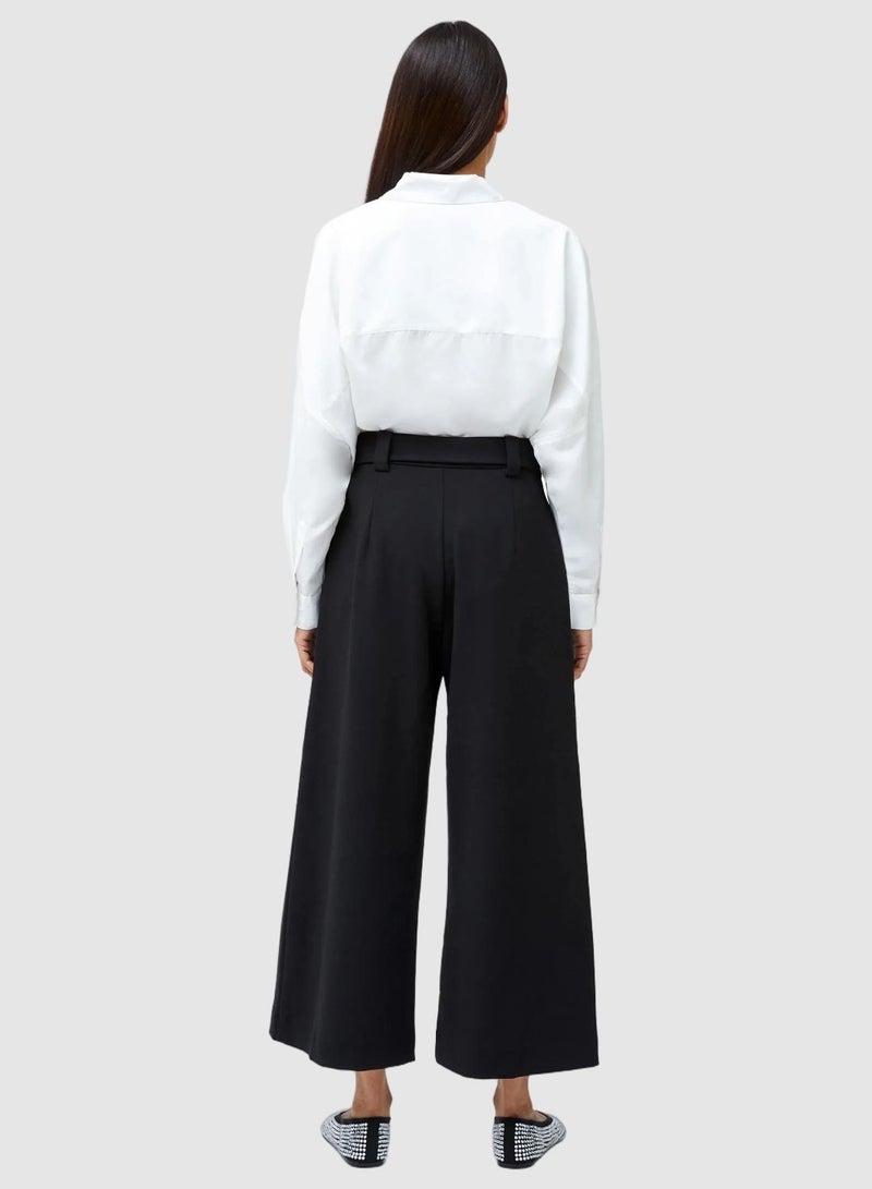 فرنش كونكشن بنطلون واسع بحزام - Image 3