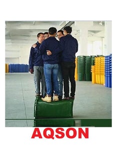 AQSON outdoor waste separation bucket Large capacity personal garbage storage bin 240ltr  - Image 2
