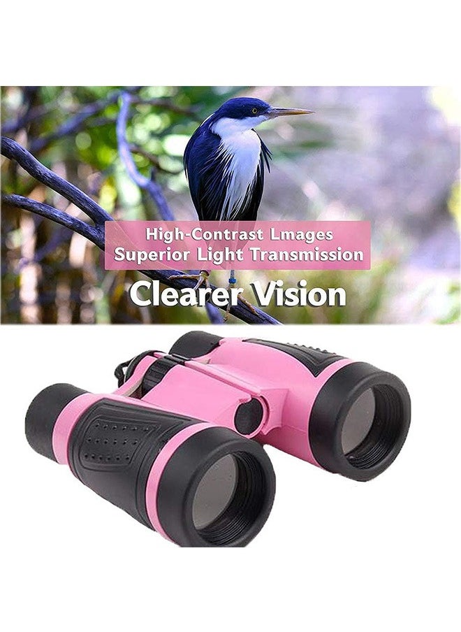 Garlo Kids Binoculars, 5X30 Optical Lens - Compact High Resolution Kids Binoculars for Kids Camping, Hiking, Bird Watching and Outdoor Exploring - Including Compass.  - Image 4