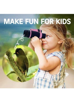 Kids Binoculars, 5X30 Optical Lens - Compact High Resolution Kids Binoculars for Kids Camping, Hiking, Bird Watching and Outdoor Exploring - Including Compass. - pzsku/Z6DAAA0C4861BAA6D1616Z/45/_/1716455831/0b10fe6a-78b9-47c0-b467-c35d988800b9