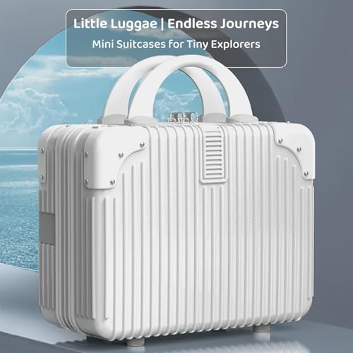 StarAndDaisy Multifunctional Mini Suitcase or Storage Box for Newborn Baby, & Mother, Kids Travel Bag for Boys and Girls with Security Lock (Grey) - Image 2