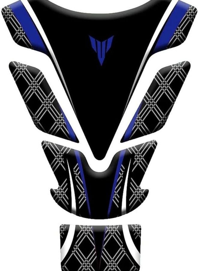 MT07 MT09 MT03 غطاء خزان وقود دراجة نارية ملصق حجم 18 أزرق 18 - Image 1