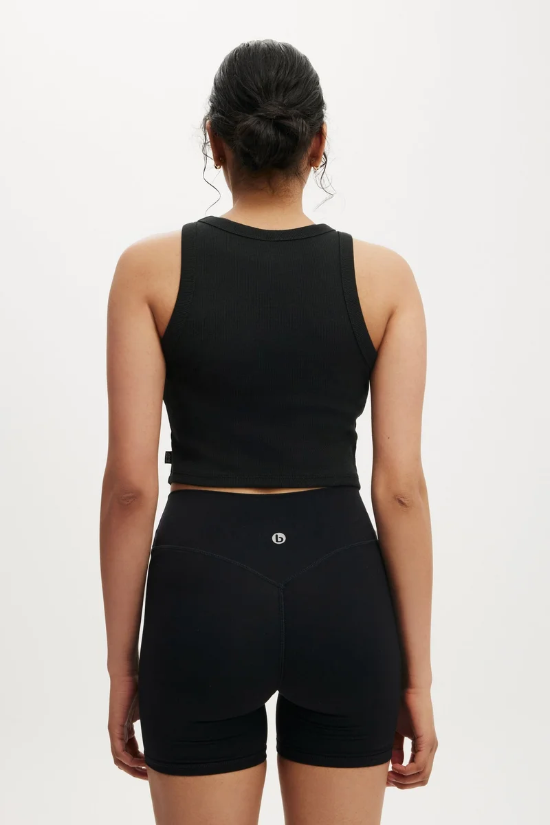 Cotton On  ACTIVE RIB CURVED HEM TANK TOP for Women | Best Price UAE