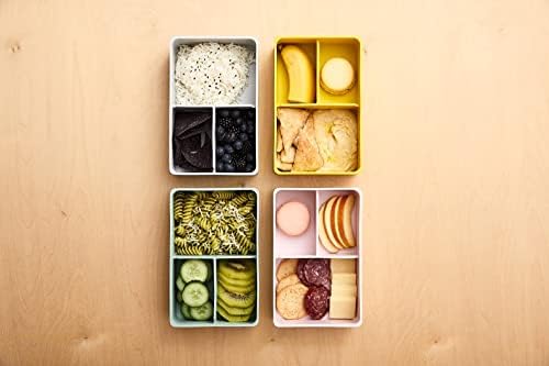 3 Sprouts Silicone Bento Lunch Box - Leakproof Lunch Box For Kids - Llama - Image 5
