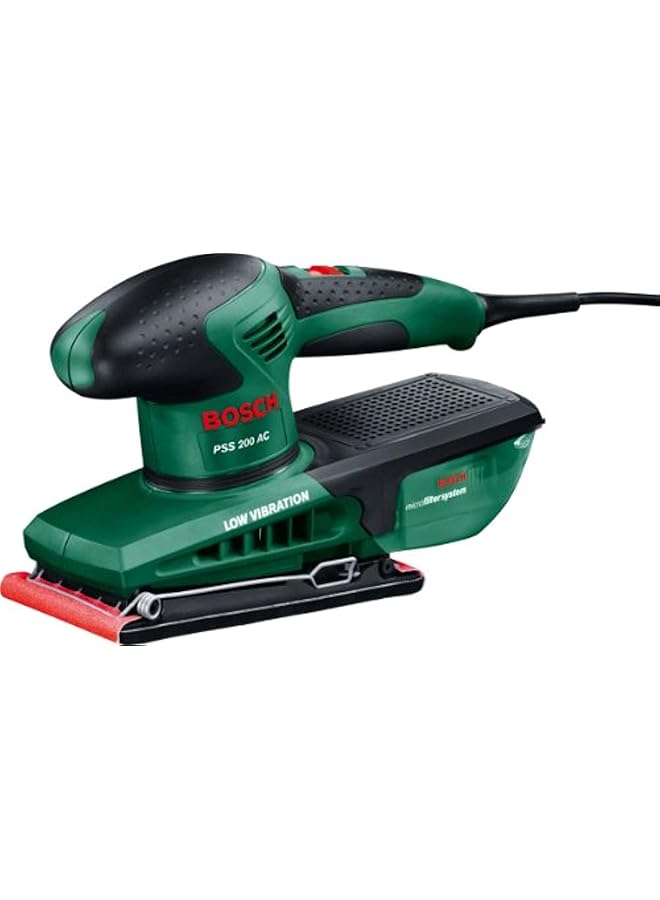 بوش ماكينة صنفرة تعمل بسلك كهربائي Pss 200 Ac - Image 1