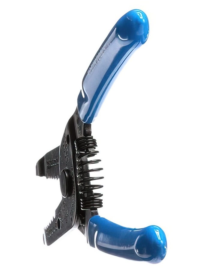 Klein Tools 1011 Multi-Purpose Wire Stripper and Cutter for 10-20 AWG Solid Wire and 12-22 AWG Stranded Wire Blue  - Image 5