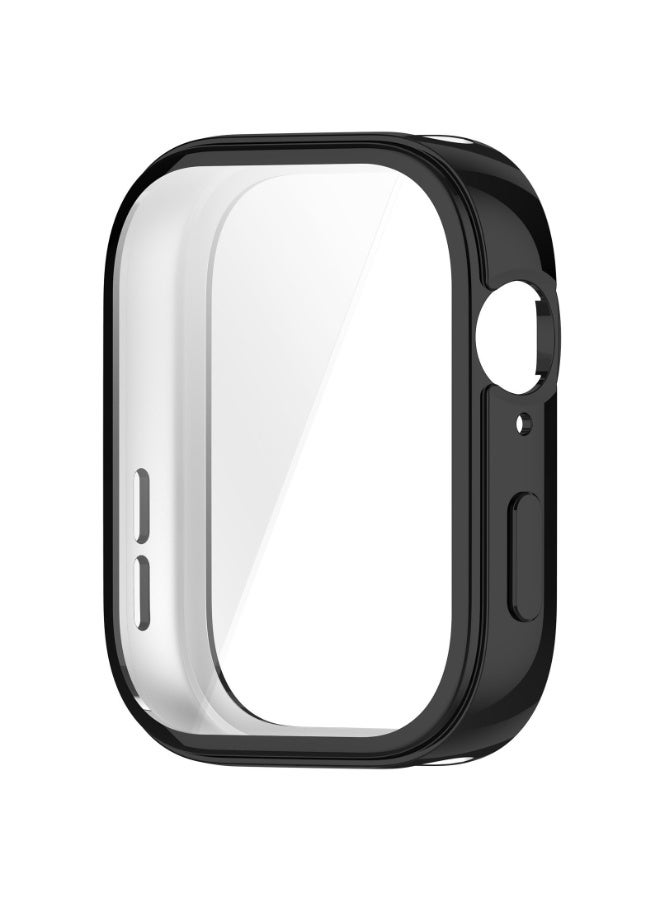 Huawei Watch Fit 3 Case, Soft TPU Plated Bumper All-Around Slim Protective Cover Accessories for Huawei Watch Fit 3 (Black)  - Image 3