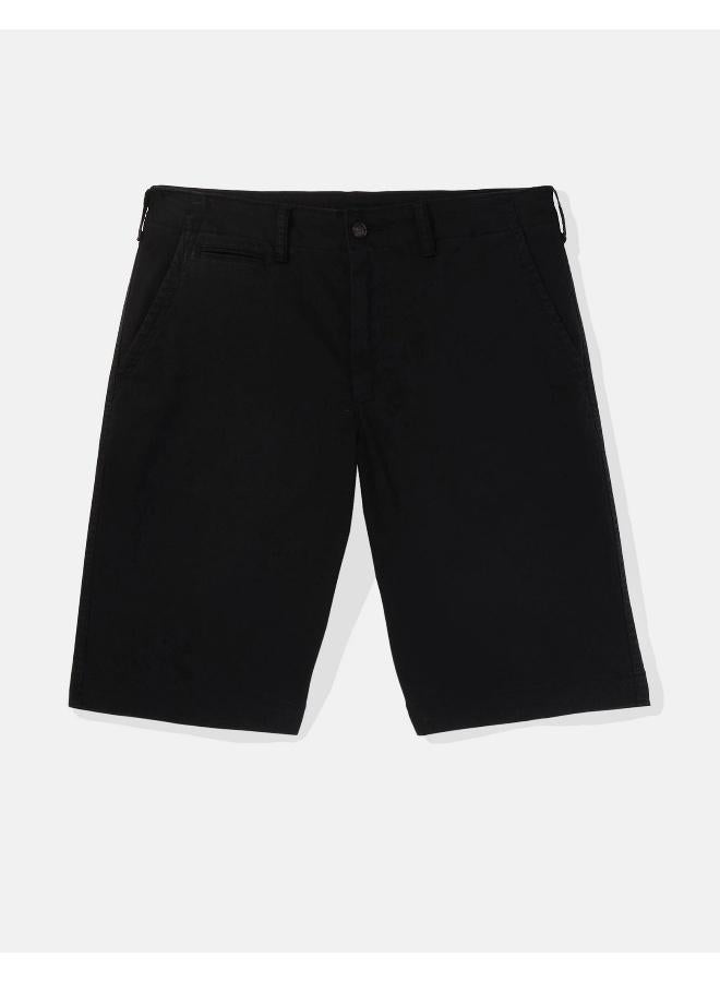 AE Flex 12" Longer Length Khaki Short