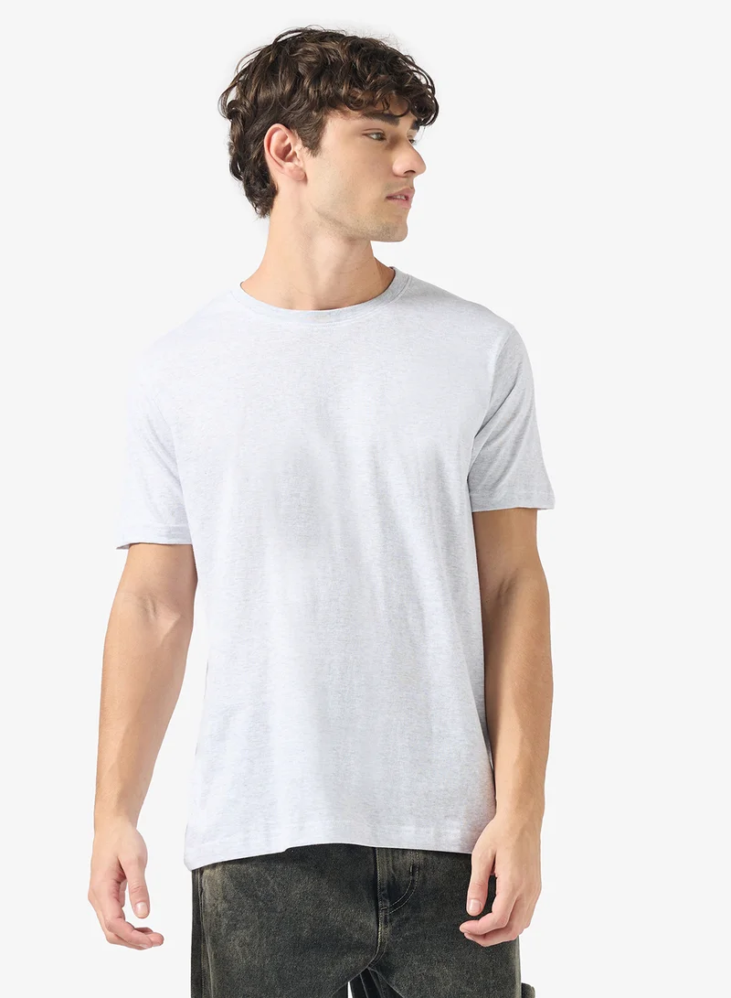 Seventy Five Basics Pack of 2 Round Neck T-Shirt
