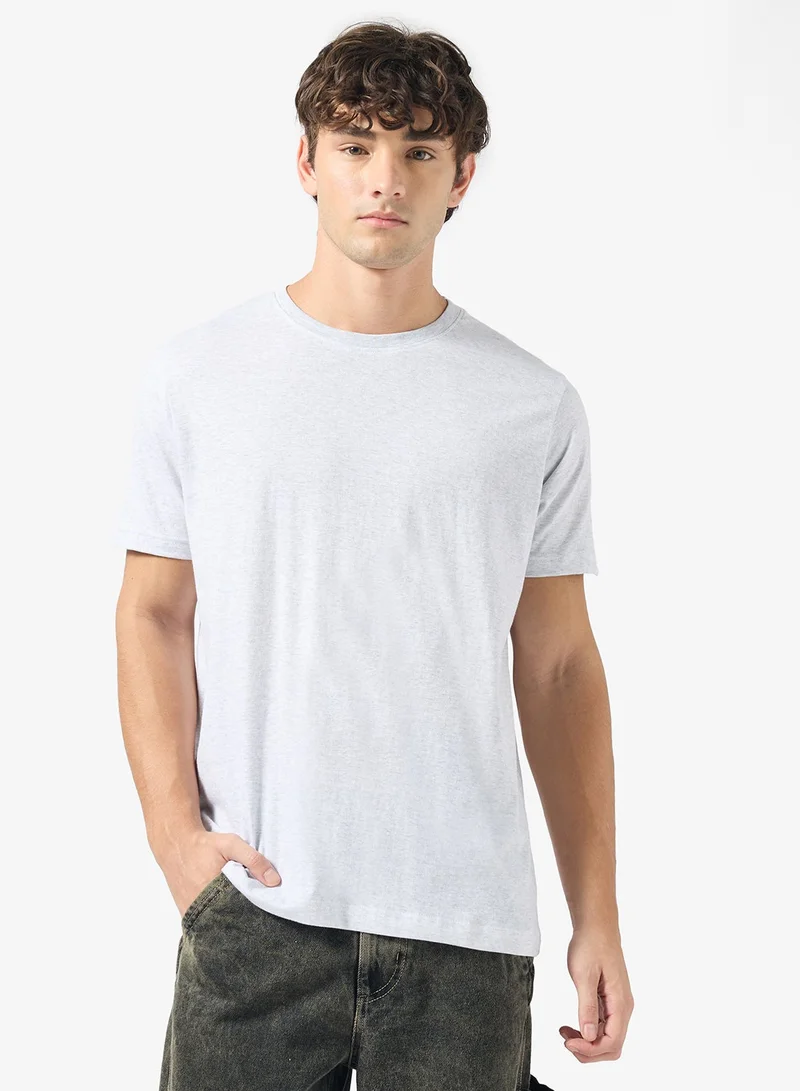 Seventy Five Basics  Pack of 2 Round Neck T-Shirt for Men | Best Price UAE