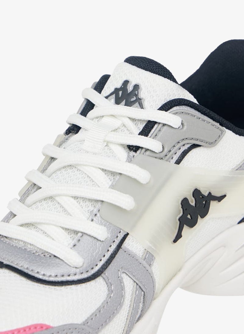 Kappa Women's Panelled Lace-Up Sports Shoes with Pull Tabs - Image 4