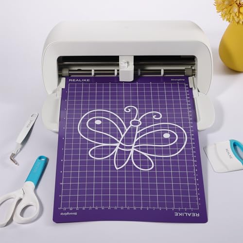 REALIKE 8.5”x12” Cutting Mat Compatible with Cricut Joy Xtra (StandardGrip, LightGrip, StrongGrip 3 Mats), Variety Adhesive Cutting mats for Joy Xtra Accessories - Image 5