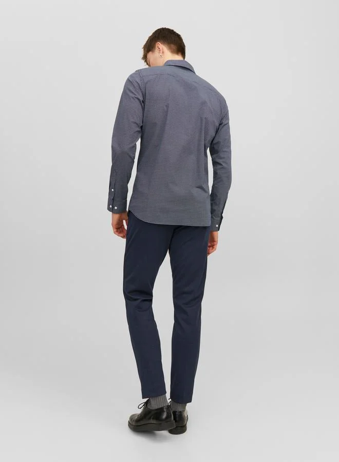 JACK & JONES Slim Fit Chino Pants with 5-Pocket Construct