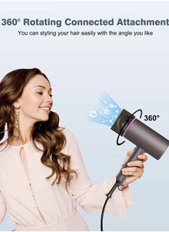 General Multi Functional Professional Styling Fast Hair Dryer,2000W Powerful Ac Motor Fast Drying Blow Ionic,With 2 Speed 3 Heat Setting,Foldable Blow Ionic Dryer for Home,Travel Use  - Image 2