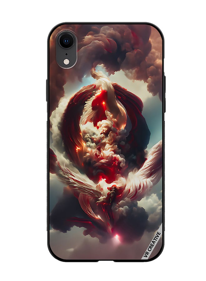 VR CREATIVE Protective Case Cover For Apple iPhone XR A New Angel Reborn Foundation Design Multicolour - Image 1