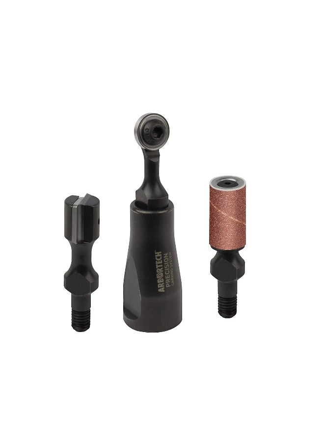 Generic Arbortech Precision Carving System - 3 Piece Precision Power Carving Tools Attachment Set for Woodworkers  - Image 2