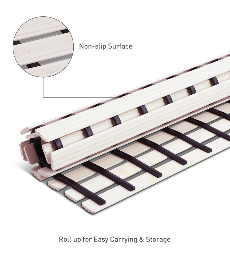 Obsessions Non-Slip White PVC Shower Mat for Bathrooms, 47x61 cm Safety & Style - Image 4