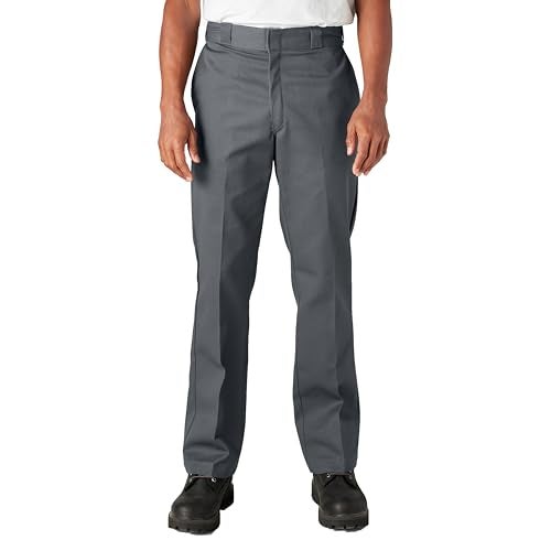 Dickies Men’s Original 874 Work Pants – Durable Straight Leg Uniform Trousers for Men, Ideal for Industrial or Office Use, Charcoal, 29W x 32L - Image 1