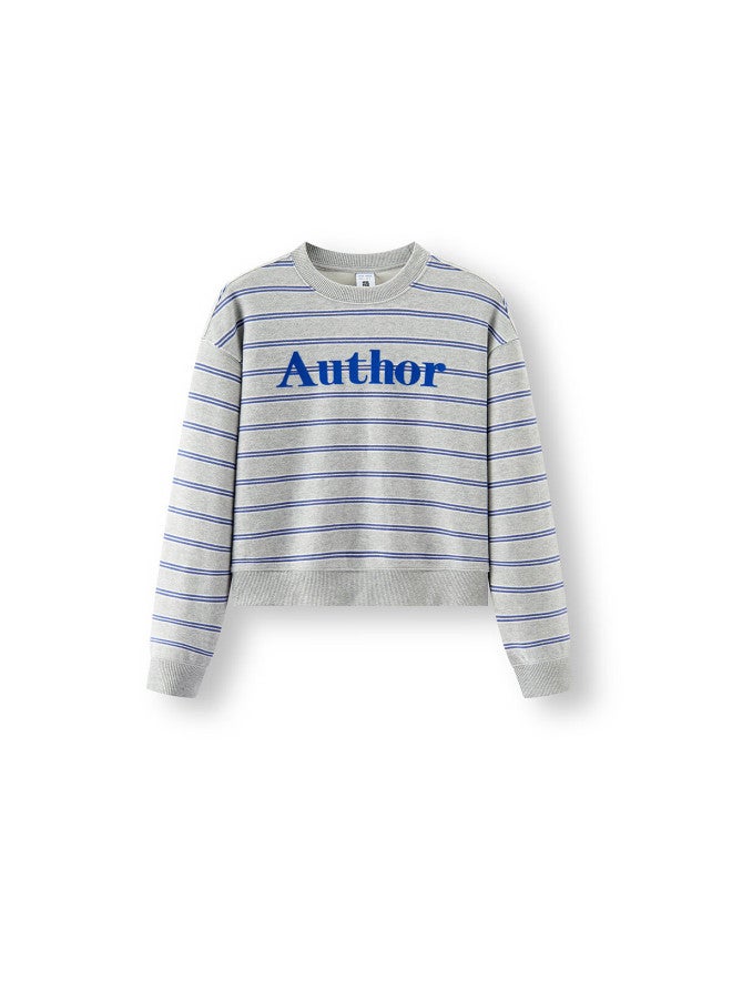 Semir Women's Winter Striped Letter Fleece Pullover Hoodie Fashion Style 101725116001 - Image 3