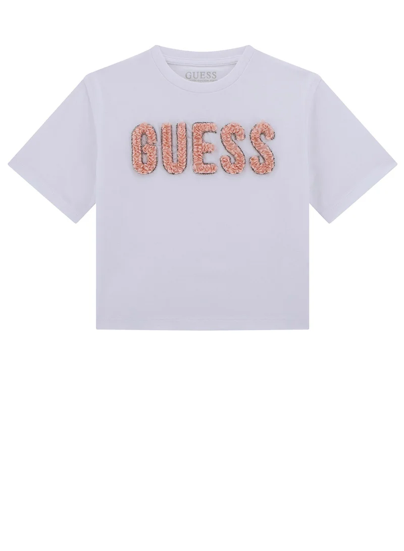 GUESS Kids Graphic Crew Neck T-Shirt