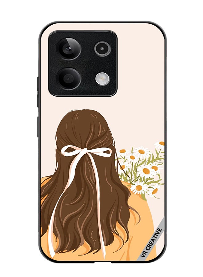 VR CREATIVE Protective Case Cover For Xiaomi Poco X6 Girl Design Multicolour - Image 1