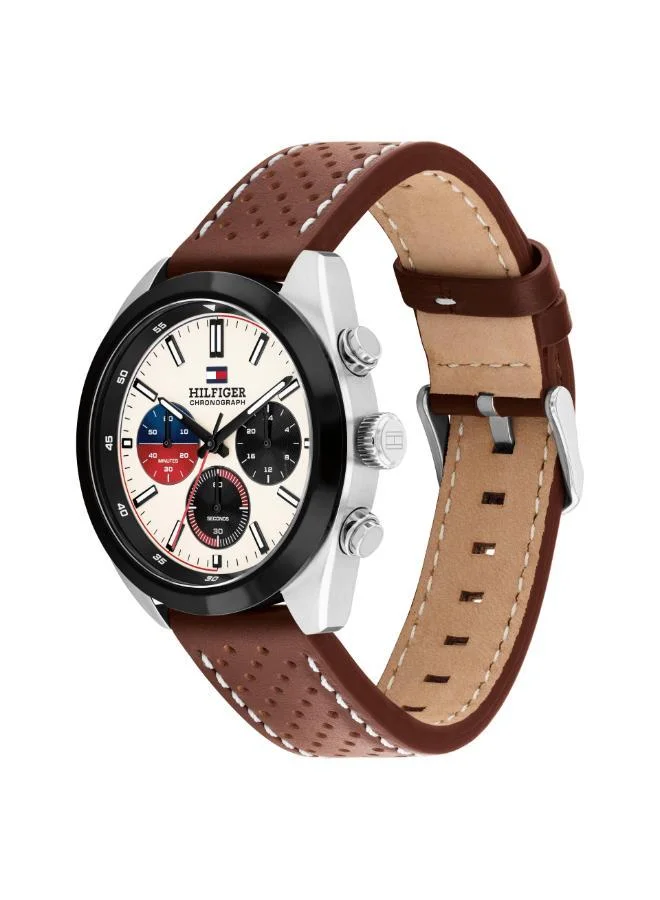 Tommy Hilfiger  Stainless Steel Quartz Fashion Chrono Watch for Men | Best Price UAE