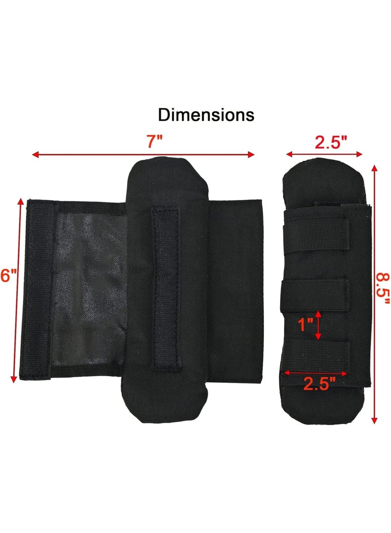 KASTWAVE Shoulder Strap Pad, Car Seat Straps Shoulder Pads, 2 Pack Vest Shoulder Strap Pads Backpack Strap Pads, for All Car Seats/Pushchair/Stroller/Sling Bags  - Image 2