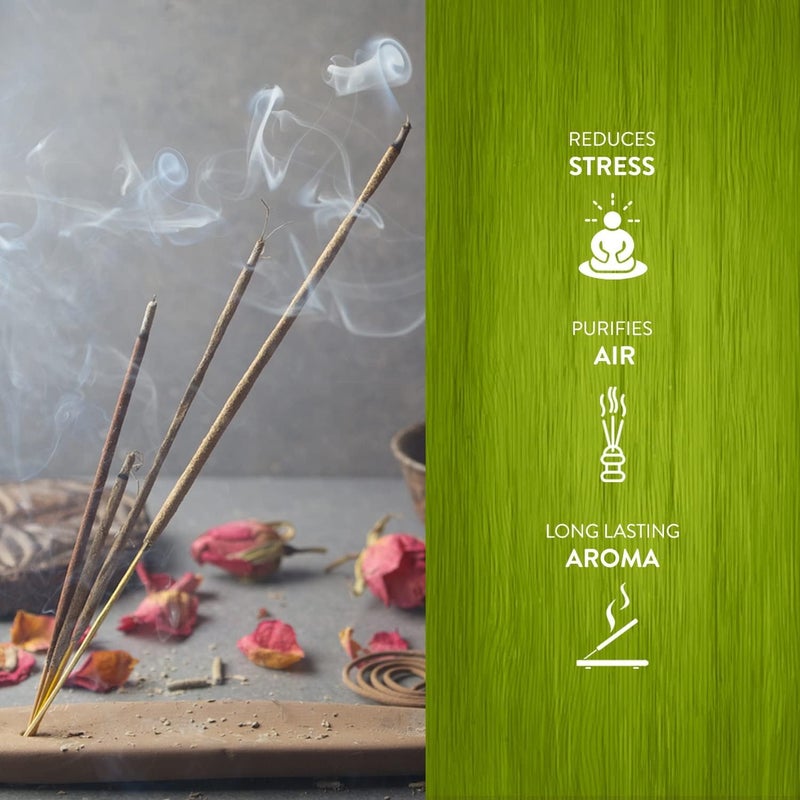 HEM Lemongrass Incense Sticks - 20 Sticks per Pack, Set of 6 Packs - Image 3