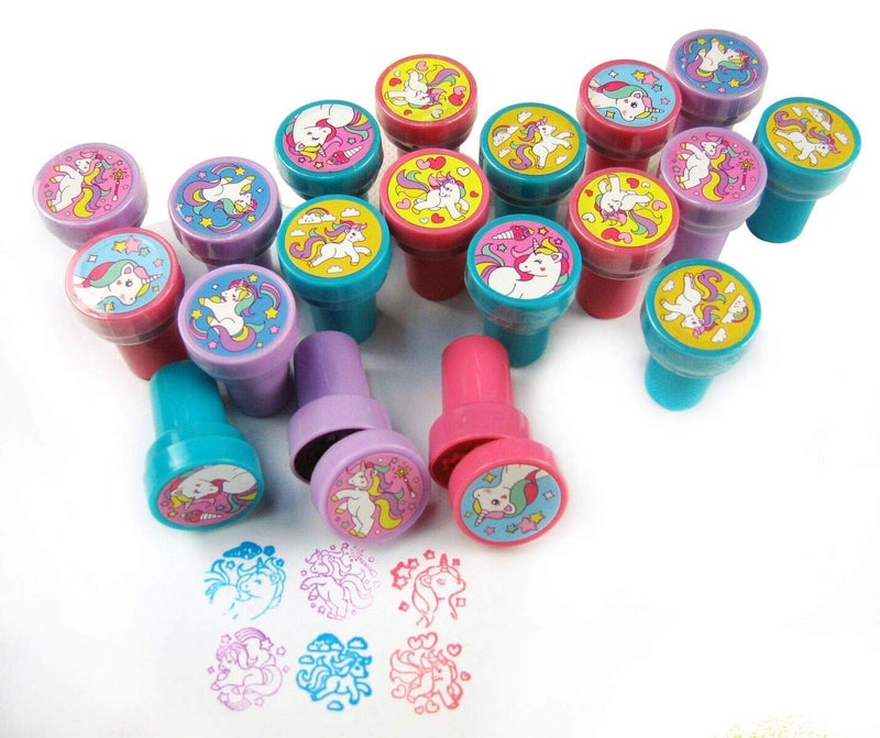 TINYMILLS Tiny Mills 24 Pcs Unicorn Stampers for Kids - Image 3