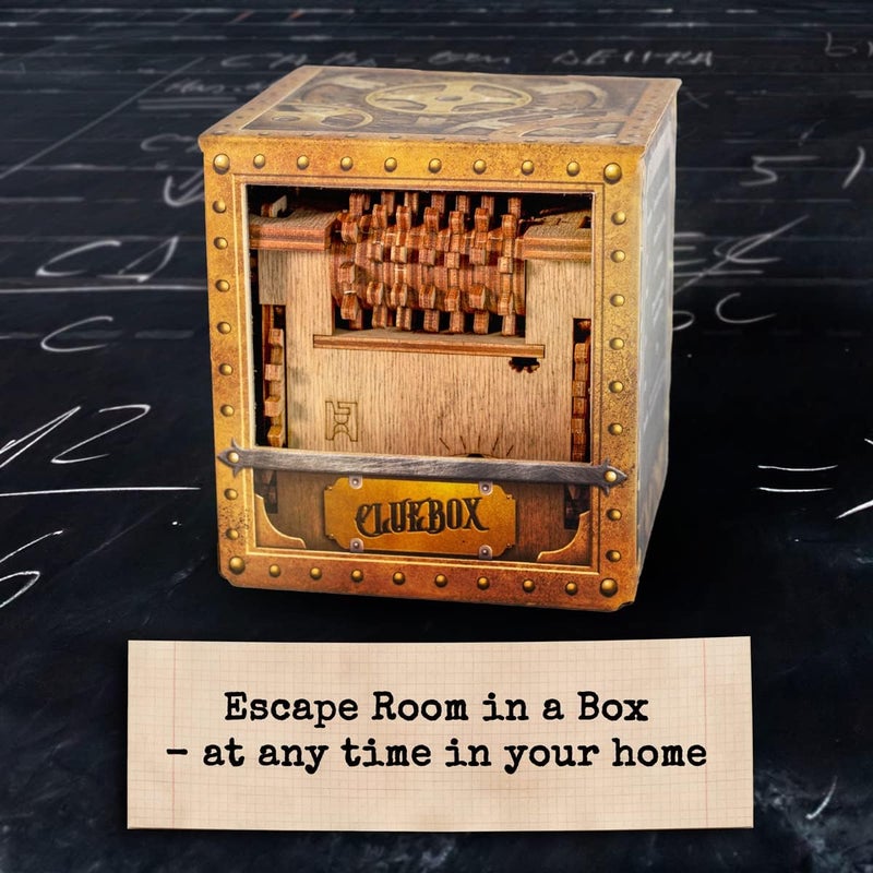 iDventure Cluebox - Schrödinger's Cat - 3D Wooden Escape Room Puzzle Box for Adults - Image 5