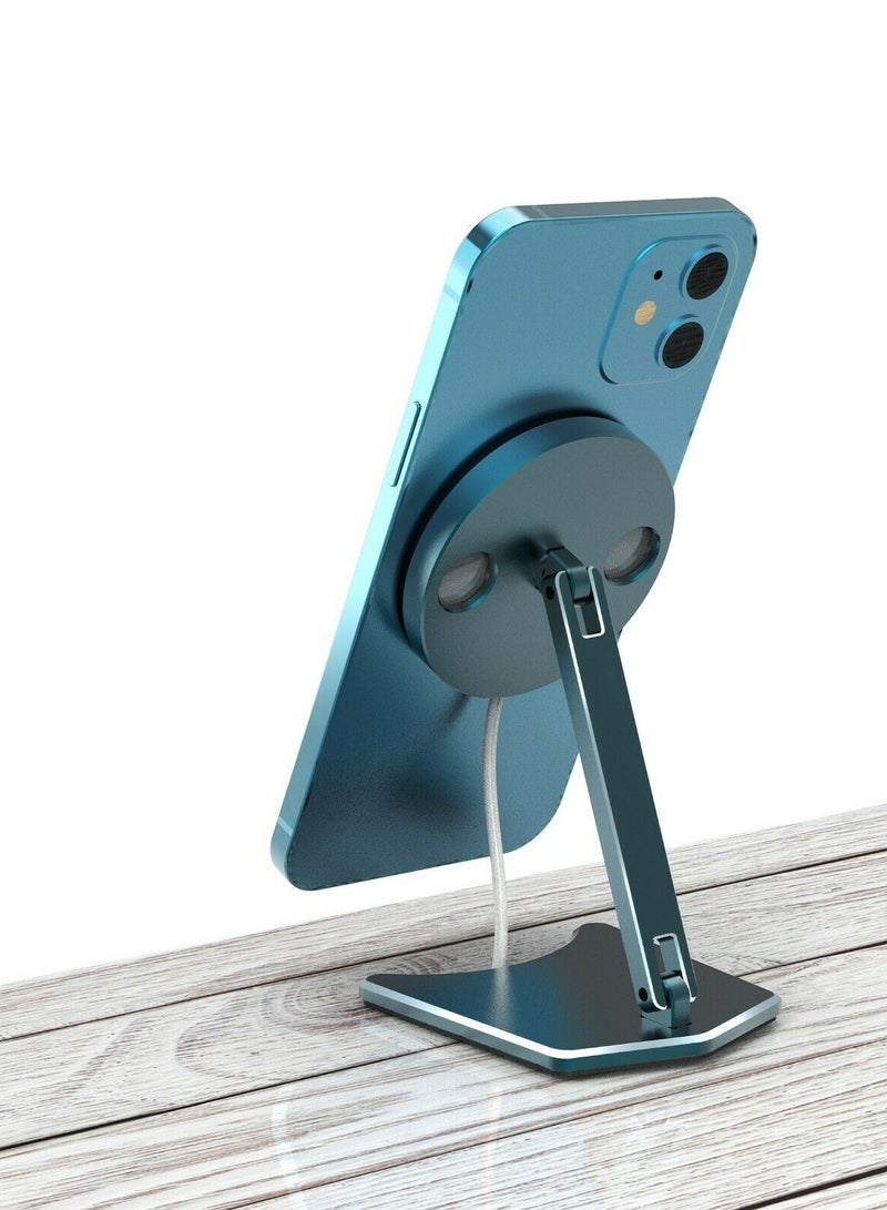 Metal Wireless Charger Stand Mag Safe Magnetic Fast Charging Holder - Image 1