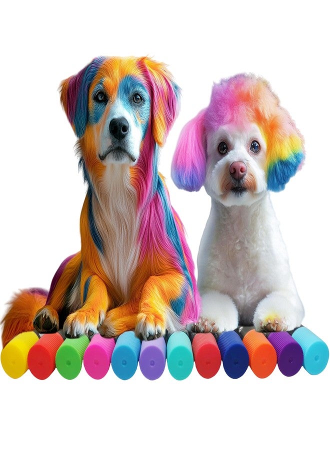 KR. LIF Temporary Dog Hair Dye Pens - Washable Pet Coloring for Dogs - Vibrant Dog Hair Dye Temporary that Washes Out in 1 Wash - Fun Critter Color Options - Image 1