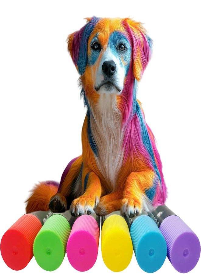 KR. LIF Temporary Dog Hair Dye Pens - Washable Pet Coloring for Dogs - Vibrant Dog Hair Dye Temporary that Washes Out in 1 Wash - Fun Critter Color Options - Image 5