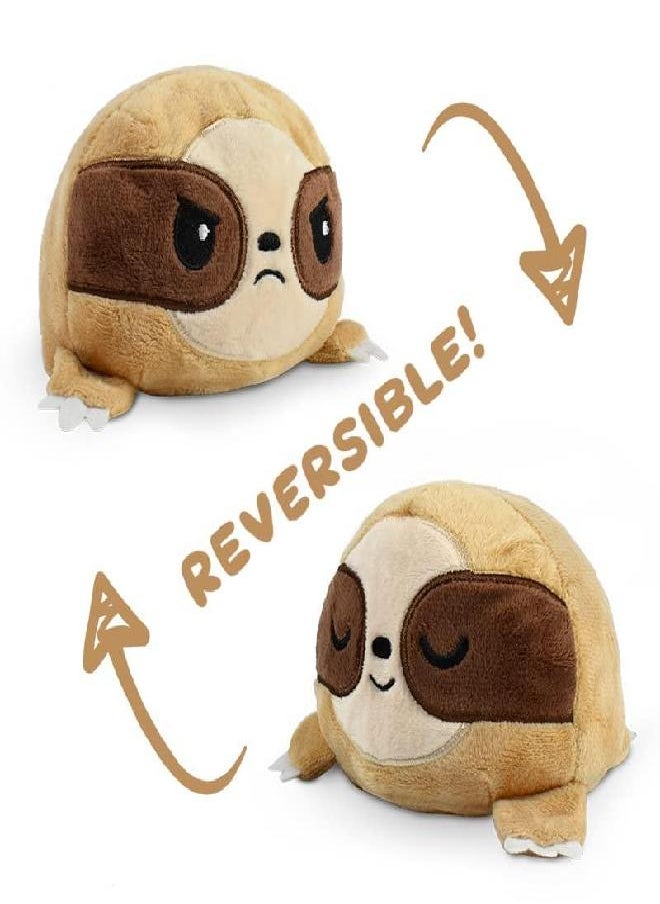 TeeTurtle - The Original Reversible Sloth Plushie - Brown - Cute Sensory Fidget Stuffed Animals That Show Your Mood - pzsku/Z6DAC71C092ADABEB8594Z/45/_/1692952600/5320f365-4684-4f69-bffd-fd6c24ff8db1