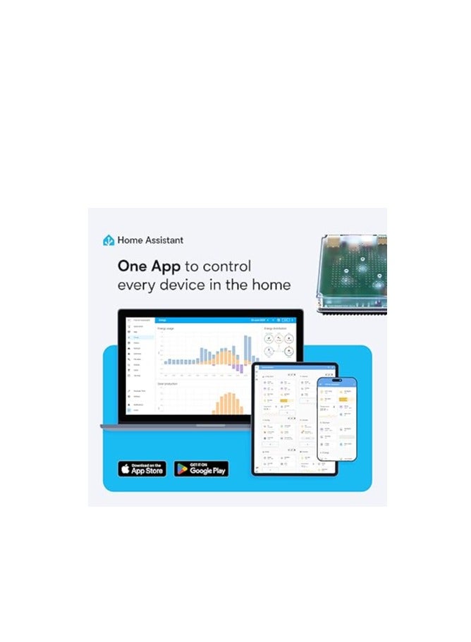 جهاز هوم أسيستنت الأخضر | مركز المنزل الذكي المتطور للتحكم الآلي المتقدم | جهاز هوم أسيستنت الرسمي - Image 4