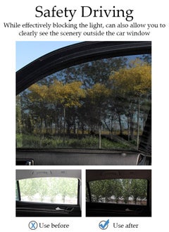 4PCS Car Side Window Sun Shades,Strong-Light Blocking&UV Protection Privacy Shades,Keep out mosquitoes,Universal Essential Interior Accessories for Baby,Car Camping and Napping Curtains ,Universal for - pzsku/Z6DAC8073CFC169B40719Z/45/_/1716343583/3eb9a859-6c90-4a33-a415-732ce6ebfe39