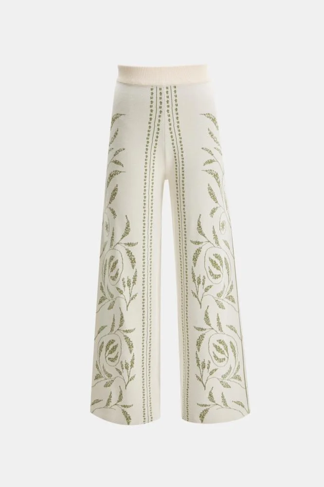 Tenda Floral Print Trousers Multicolor