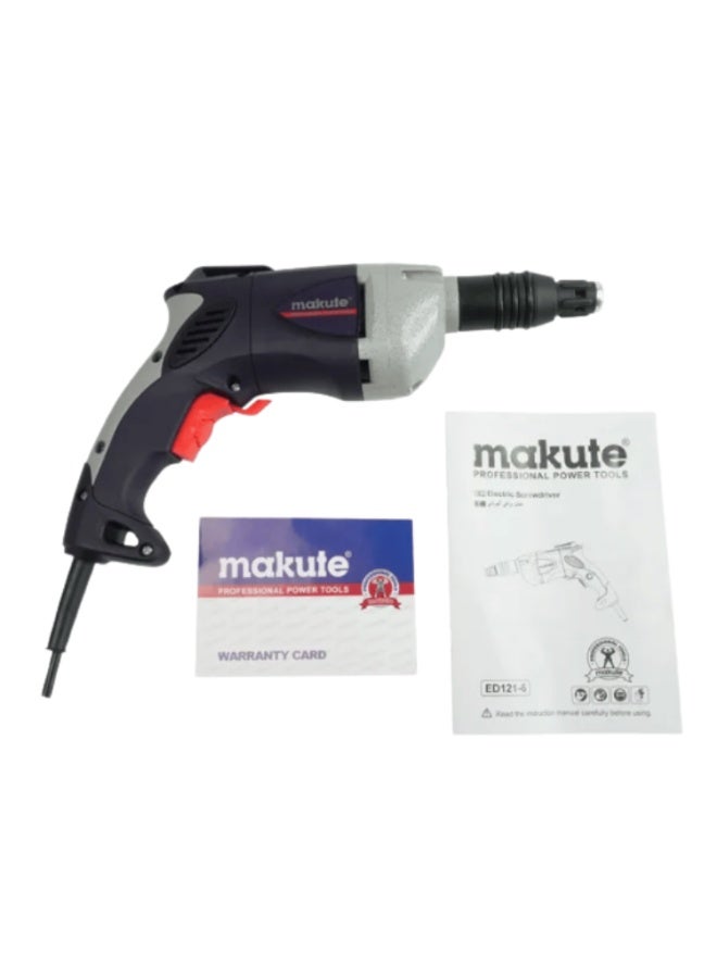 makute 1/4 Inch Electric Drill 720W, Variable Speed 0-2400RPM, 25Nm Torque, Compact Power Tool for Drilling and Fastening – Model ED121-6 - Image 1