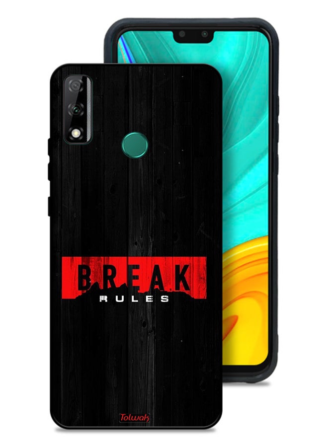 Tolwak Huawei Y8s Protective Case Cover Break Rules - Image 1