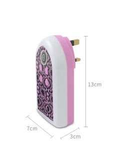 BESTIS Mini Wall Plug Quran Speaker with Light Wall Koran Reciter Ramadan Pray Essential Gift Pink 13*7*3cm  - Image 5