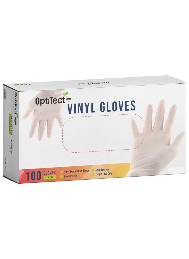 Optitect Disposable Vinyl Gloves M,Powder Free, Non Sterile,Latex Free Rubber,100 Count,Food Safe - pzsku/Z6DACAC64A1D010BA75F9Z/45/_/1716996220/6ff8ba41-2c68-42ac-8af3-75b329cd7dc5