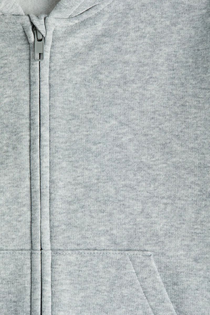 H&M Oversized zip-through hoodie