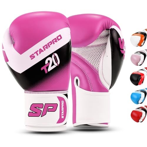 Starpro T20 Kids Boxing Gloves with Safety, Comfort & Style for Young Champions - Multiple Sizes & Colors for Girls & Boys - Image 1