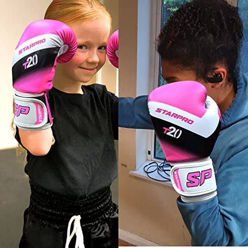 Starpro T20 Kids Boxing Gloves with Safety, Comfort & Style for Young Champions - Multiple Sizes & Colors for Girls & Boys - Image 4